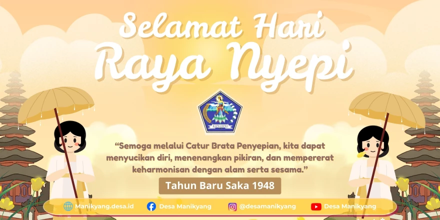 SELAMAT HARI RAYA NYEPI TAHUN SAKA 1948